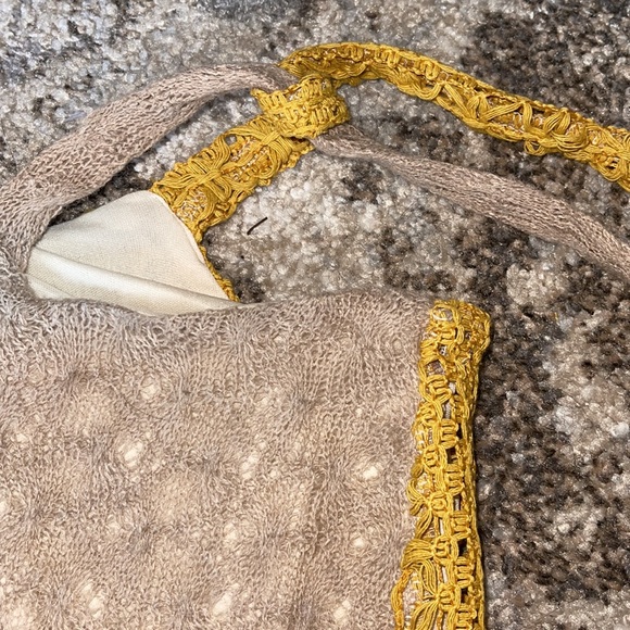 ASYMMETRIC KNIT MIX MINI SKIRT WITH SIDE CUT OUT DETAIL new with tags - Picture 8 of 9